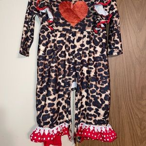 Valentines Day Boutique Romper